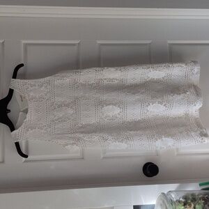 Miami white sleeveless dress size S